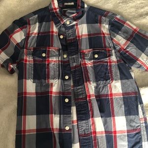 Men’s Abercrombie short sleeve button down